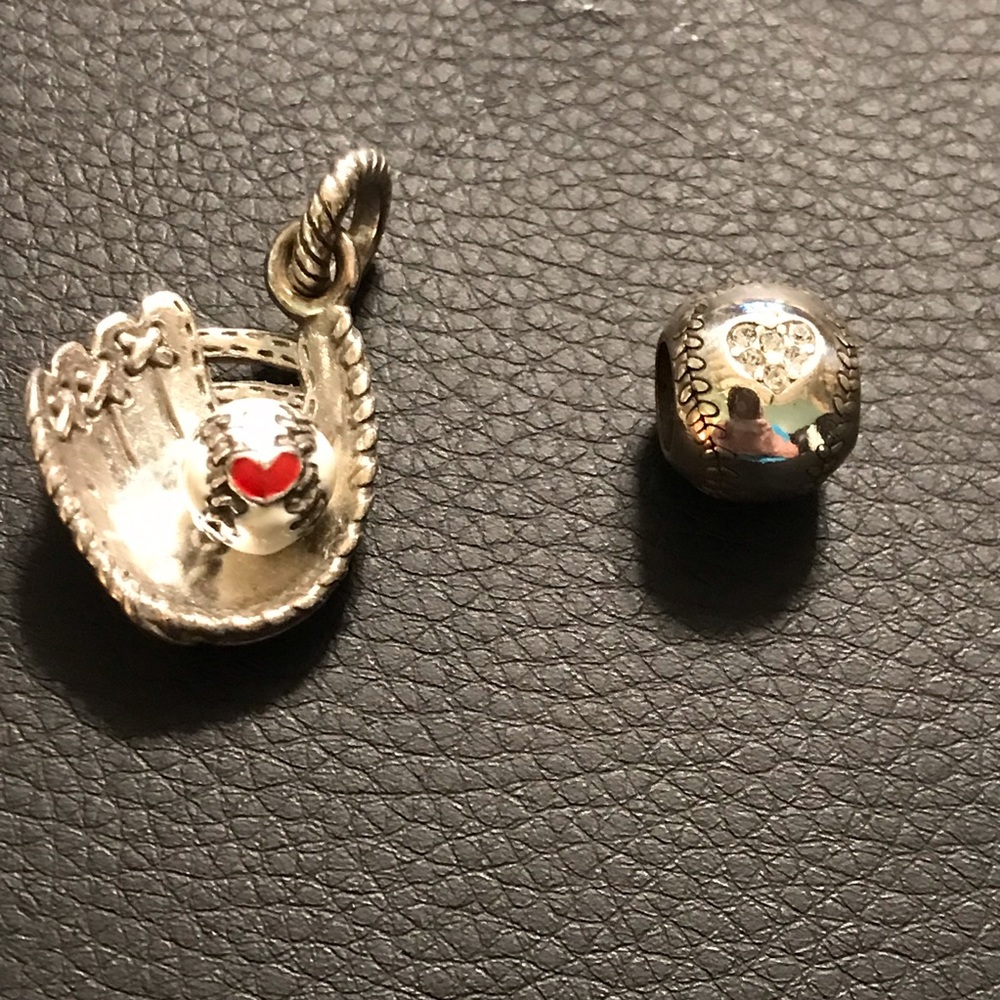 Brighton Baseball Charms (2 charms)